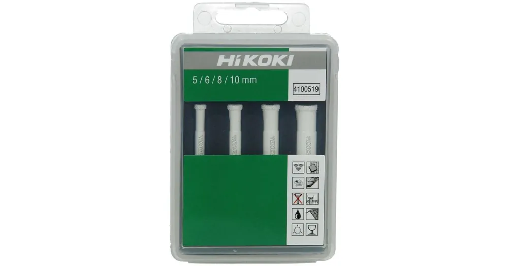 Bespaar meer - HIKOKI Diamantborenset voor boormachines 4100519