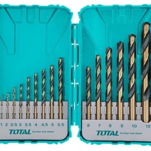 TOTAL Boorbits, set van 15, HSS TACSDL51501 - Actieprijs