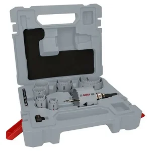 Actie - BOSCH 15-delige perforatorset PRO Multi Material, Q-Lock schroevendraaier 2608901549
