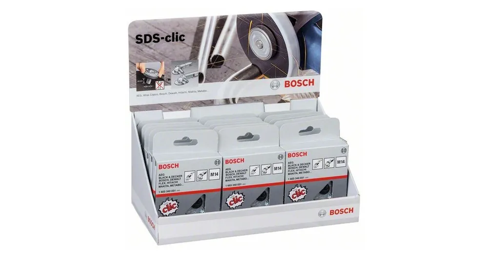 Direct kopen | BOSCH SDS-Clic moerset (15-delig) 2607019033