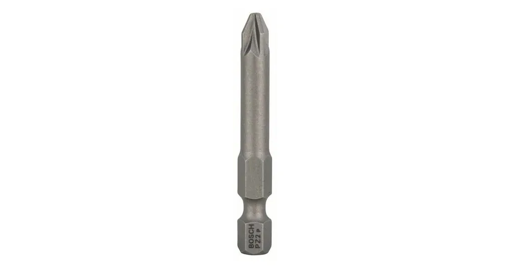Prijs verlaagd - BOSCH Schroevendraaierbit extra hard Extra-Hart PZ 2, 49 mm (3 stuks) 2607001577