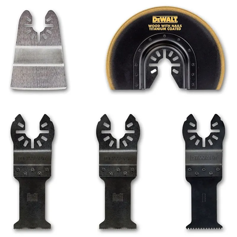 Klantfavoriet | DeWALT DT20715 5-delige multitool zaagbladen