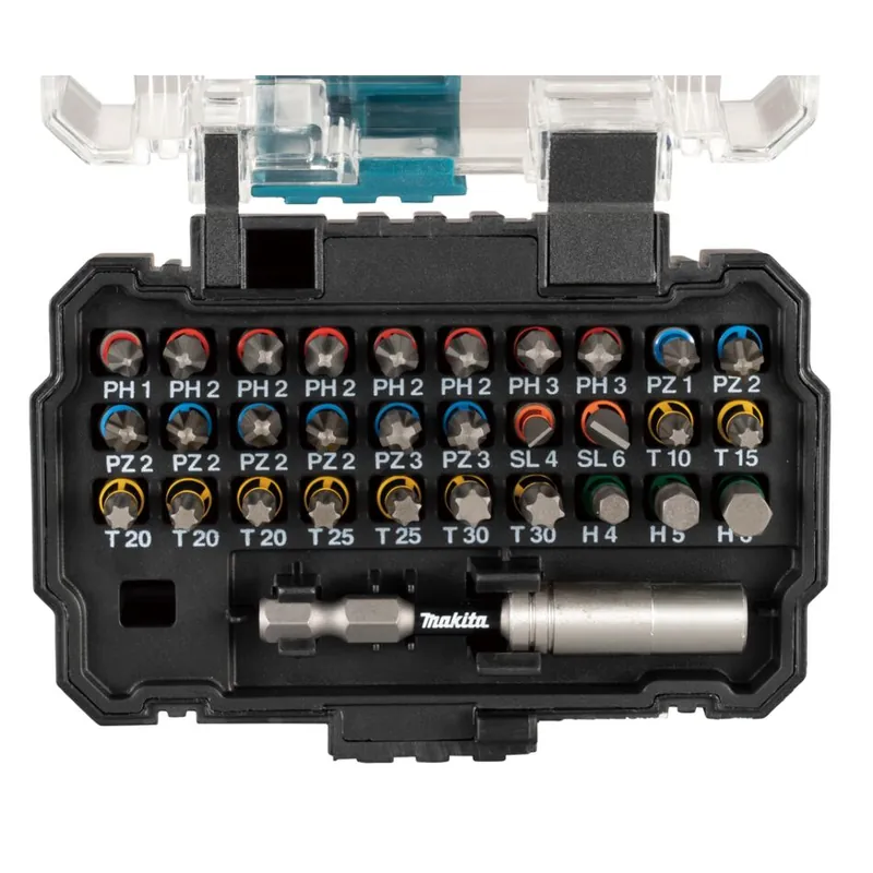 Verlaagde prijs - Makita E-13552 Slagschroefbitset 31-delig