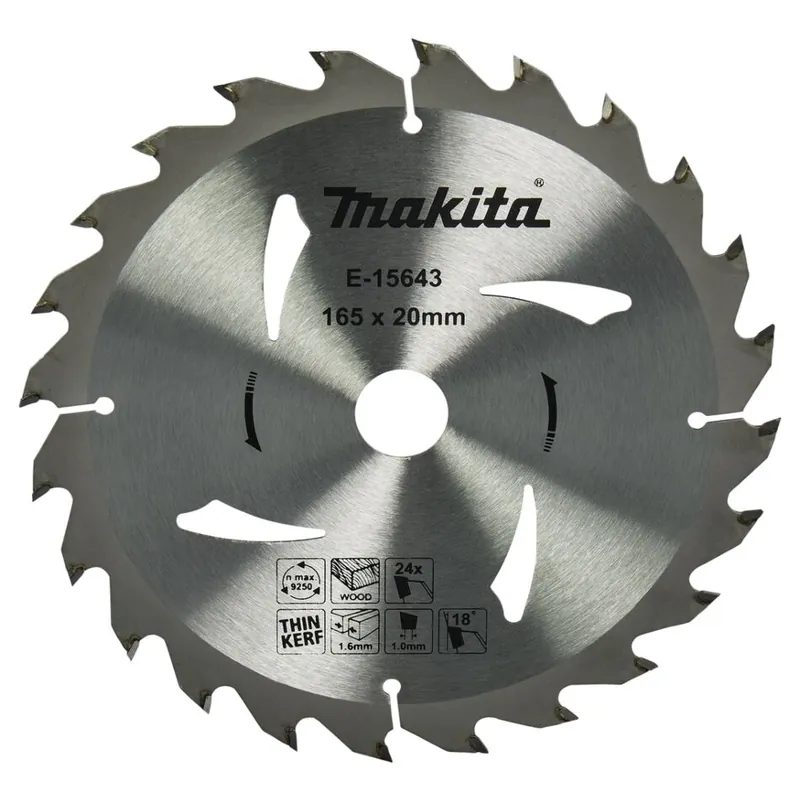 Spoedlevering | Makita E-15643 Cirkelzaagblad Hout