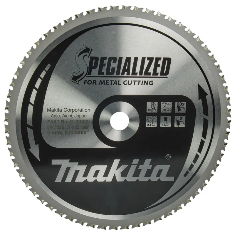 Fabrieksprijs | Makita B-33439 Afkortzaagblad Staal