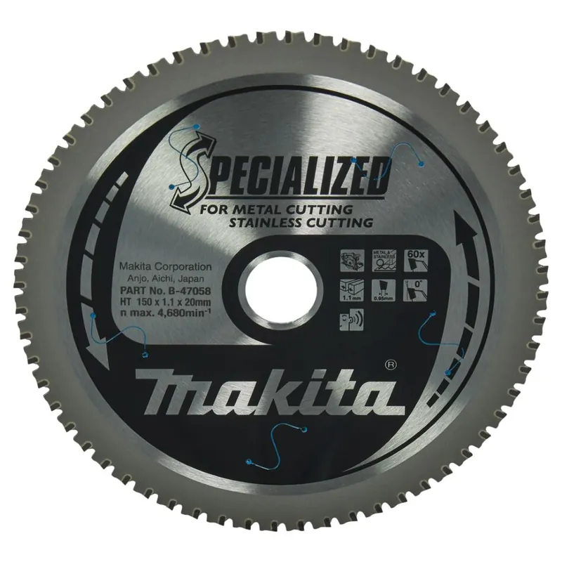 Aanrader - Makita B-47058 Cirkelzaagblad RVS/Staal