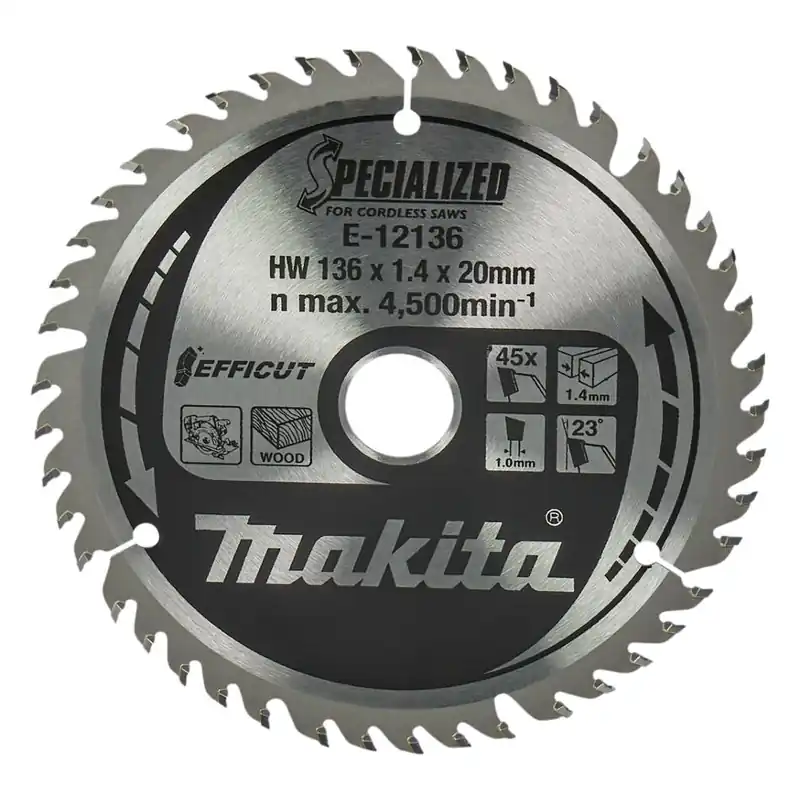Klantfavoriet | Makita E-12136 Cirkelzaagblad Hout