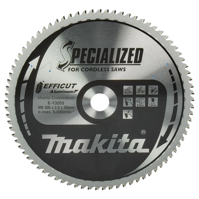 Makita E-13253 Afkortzaagblad Aluminium - Makkelijk bestellen