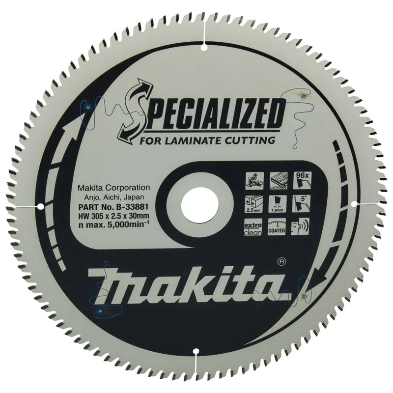 Makita B-33881 Afkortzaagblad Laminaat - Superprijs