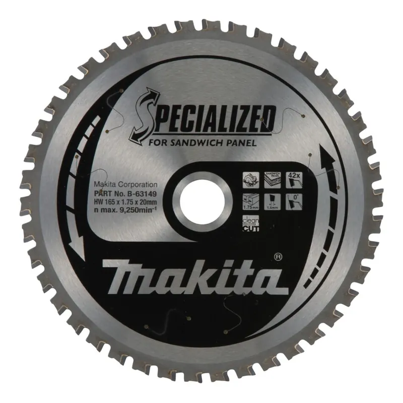 Makita B-63149 Cirkelzaagblad Sandwichpaneel - Bespaar nu