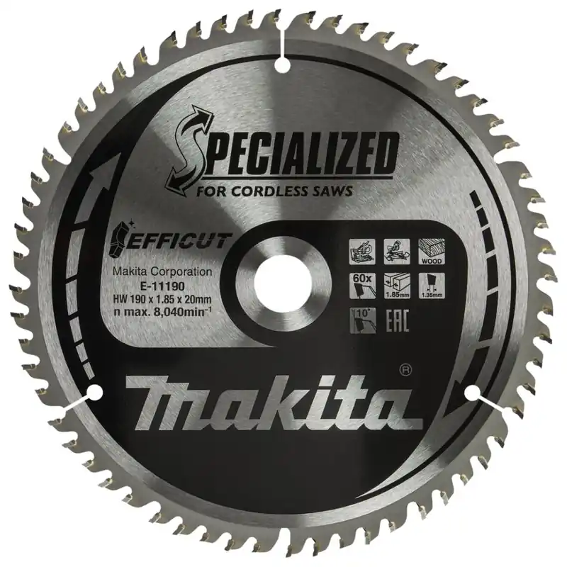 Lage prijs - Makita E-11190 Afkortzaagblad Hout