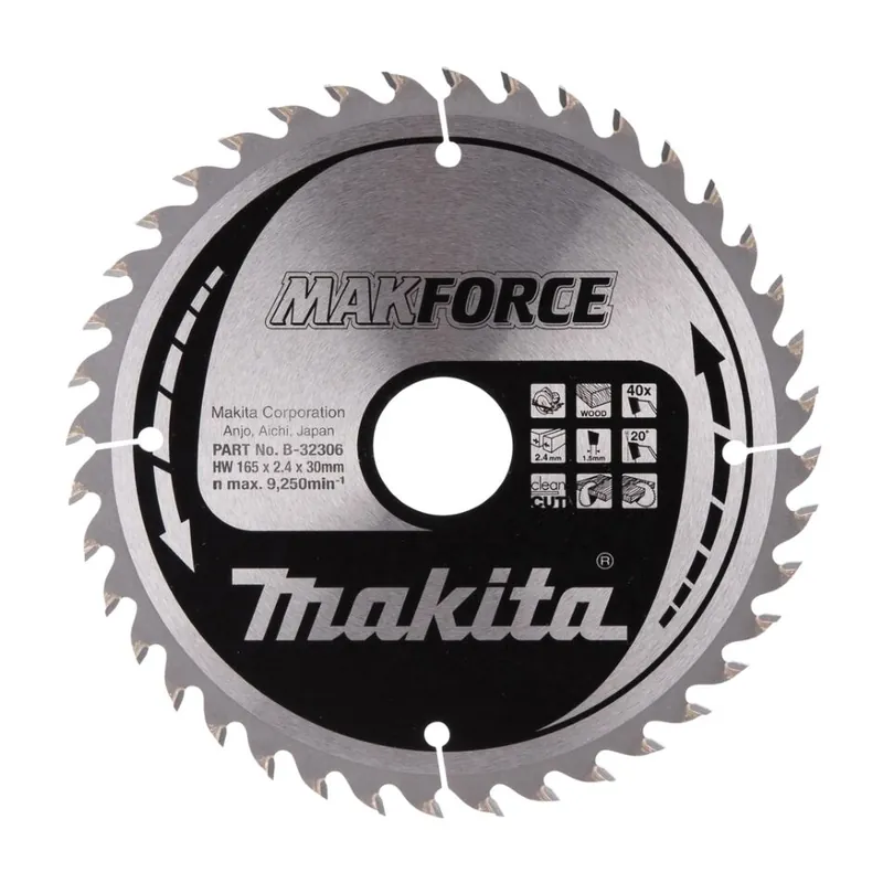 Nieuw binnengekomen | Makita B-32306 Cirkelzaagblad Hout