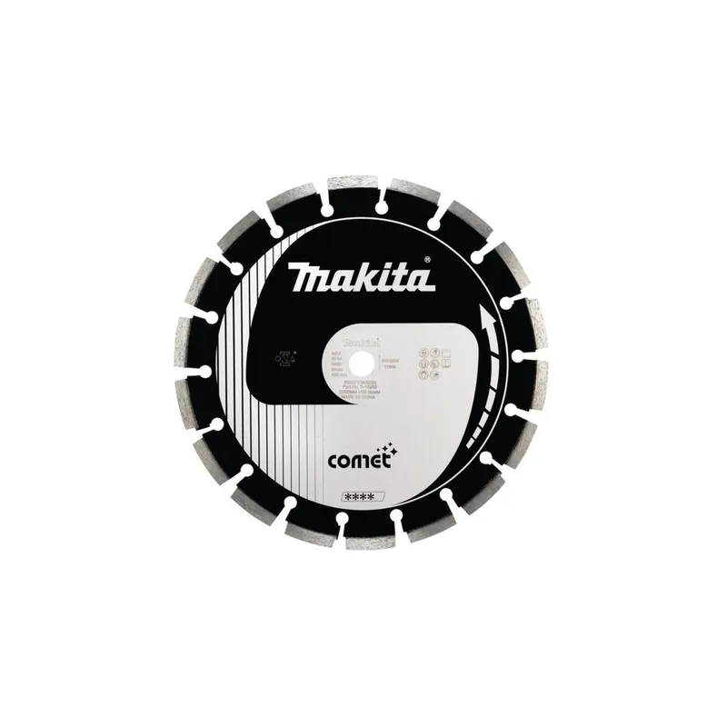Aanrader | Makita B-13269 Diamantschijf 300x20x2,8mm zwart