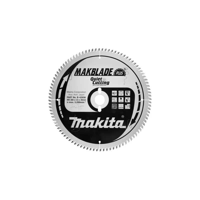 Makita B-42656 Tafelzaagblad MDF / gemelamineerde plaat | Topkwaliteit