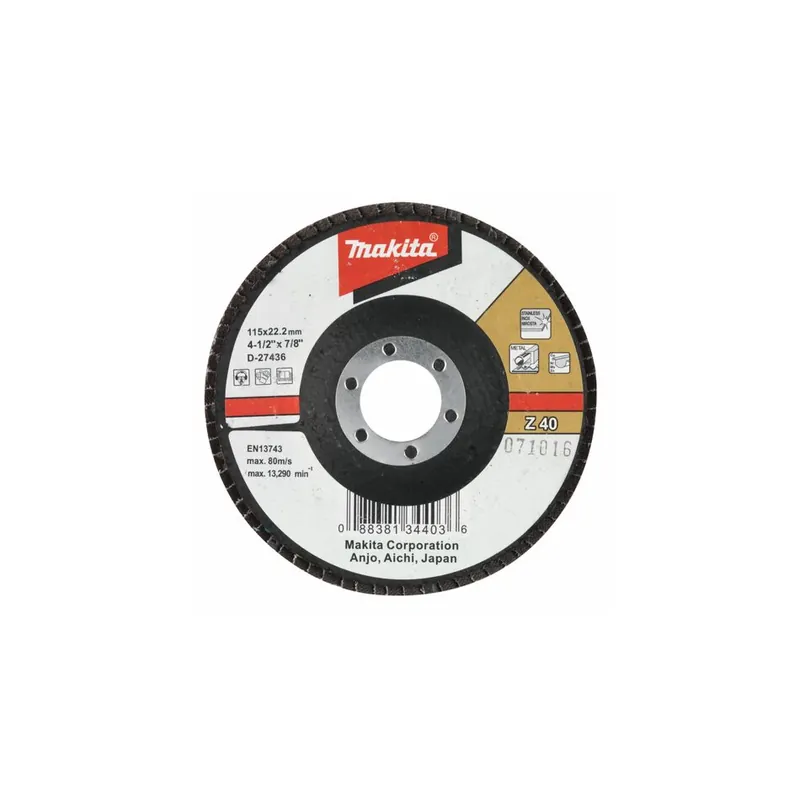 Aanbieding - Makita D-27486 Lamellenschuurschijf 125 Z40