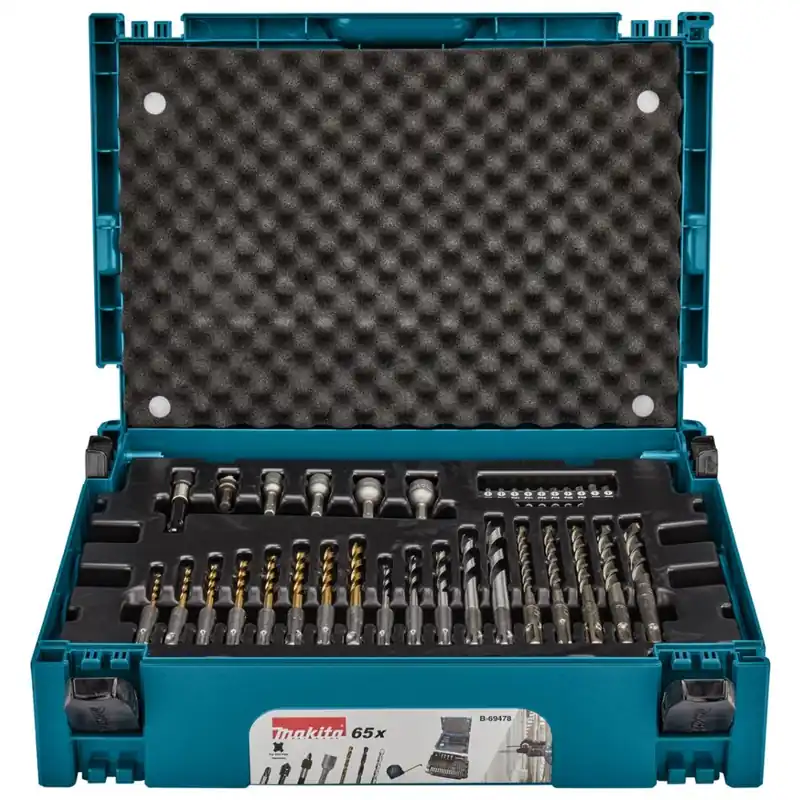 Speciale aanbieding - Makita B-69478 Boor-/schroefbitset 65-delig