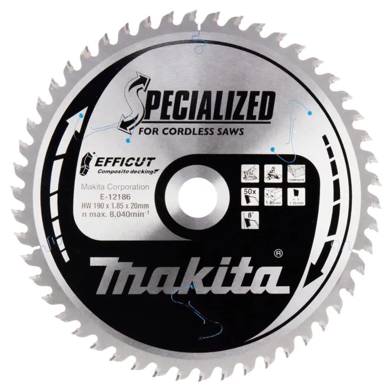 Makita E-12186 Afkortzaagblad WPC | Actieprijs