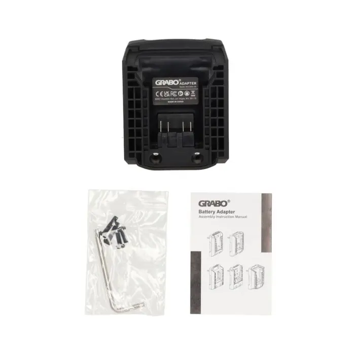 Grabo Pro Brushless Adapter voor Milwaukee Accu 18V - Premium