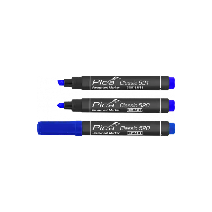 Dagdeal - Pica 521/41 Perm. Marker 2-6mm beitel blauw