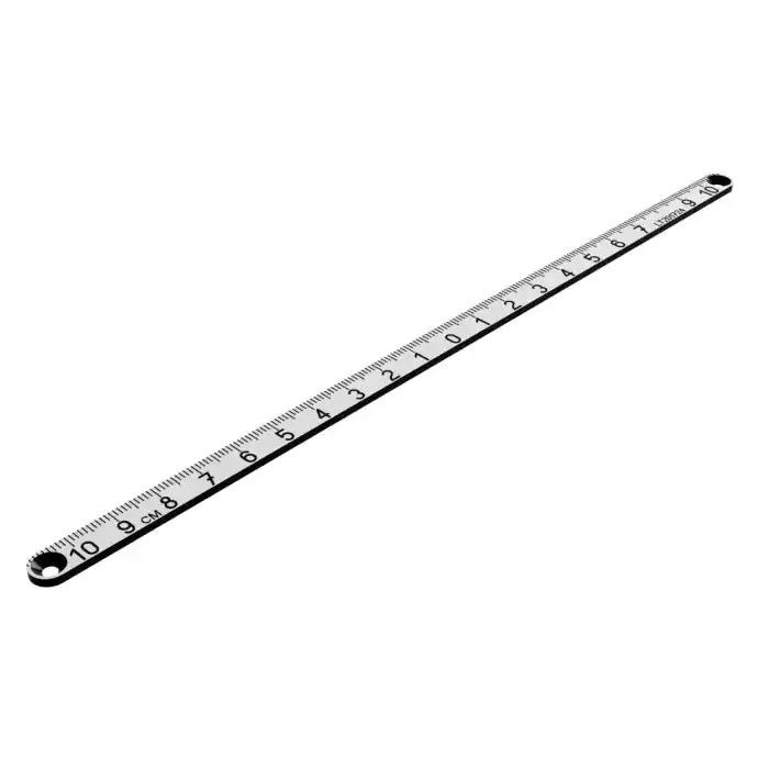 Lignatool meetstrip kort 10-0-10 cm - Hoge kwaliteit