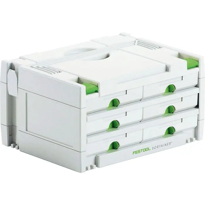 Festool Sortainer 3 met 6 lades - SYS 3-SORT/6 | Nieuw gelanceerd