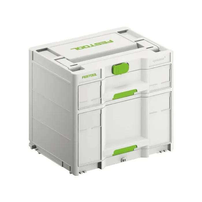 Festool T-loc Sortainer 3 met 2 lades M 337 - SYS3-SORT/2 M 337 - Deal