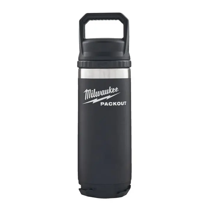 Rechtstreeks van de fabrikant | Milwaukee Packout Drinkfles M 532ml - Zwart
