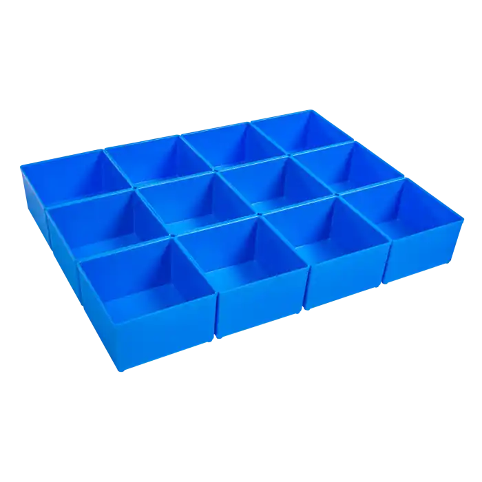 L-BOXX Inzetboxenset C3 blauw - voor L-BOXX 102 - 12 stuks - Dagdeal