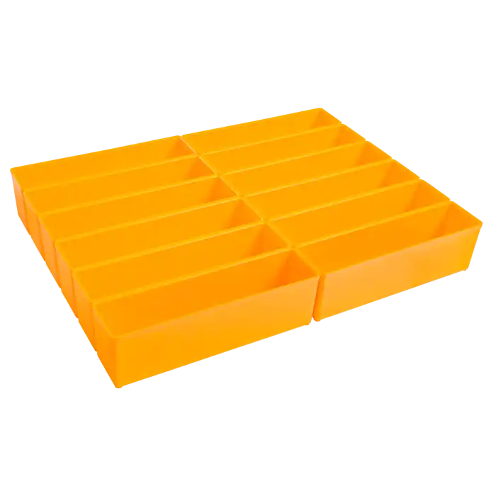 L-BOXX Inzetboxenset F3 oranje - voor L-BOXX 102 - 12 stuks | Beste prijs