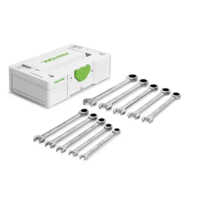 Festool Ringratel-steeksleutelset SYS3 S 76-RRS-Set | Net toegevoegd