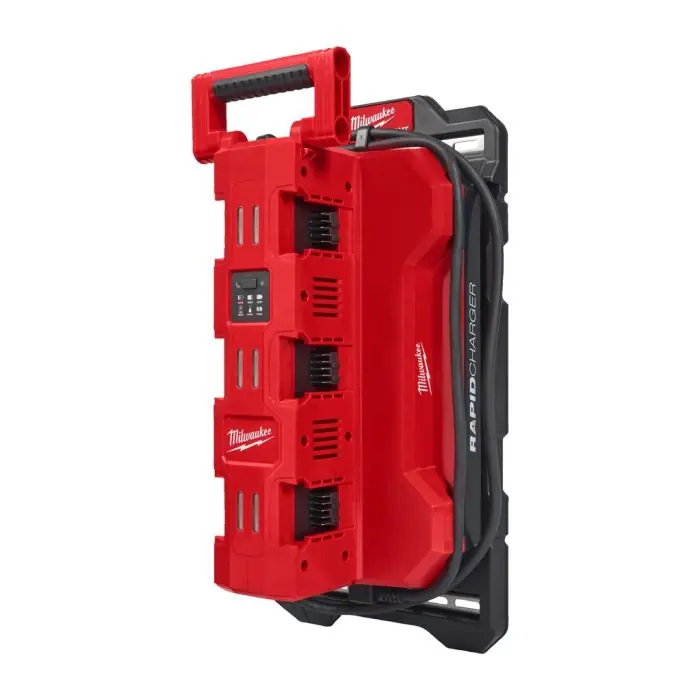 Trending | Milwaukee M18 MPC6 - Mobiele PACKOUT™ 6 Bay Snellader