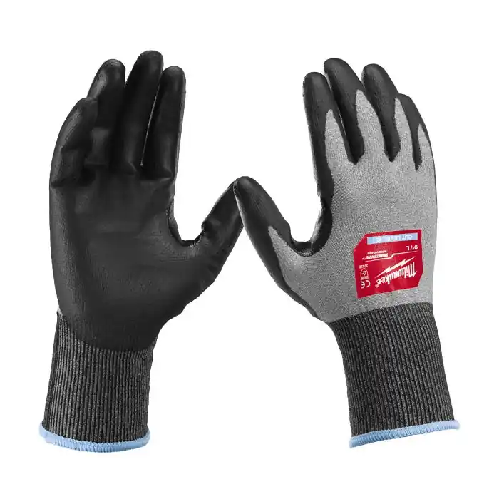 Direct leverbaar - Milwaukee - Werkhandschoenen Hi-Dex snijklasse 2/B - M/8