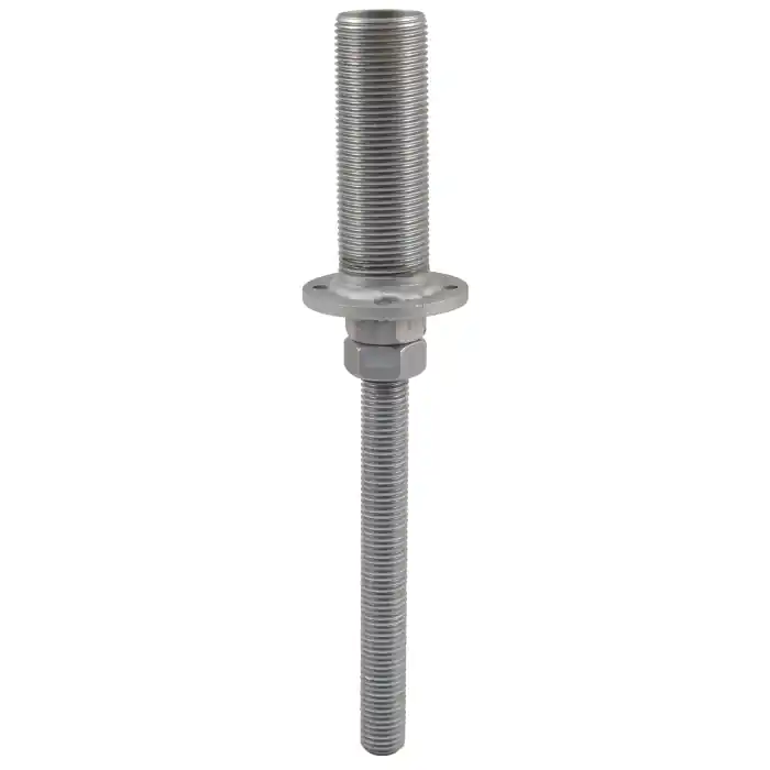 Snelle verzending - Pitzl - Instortanker - Verstelbaar M24 draadeind - 250mm - bovenplaat Ø80 mm