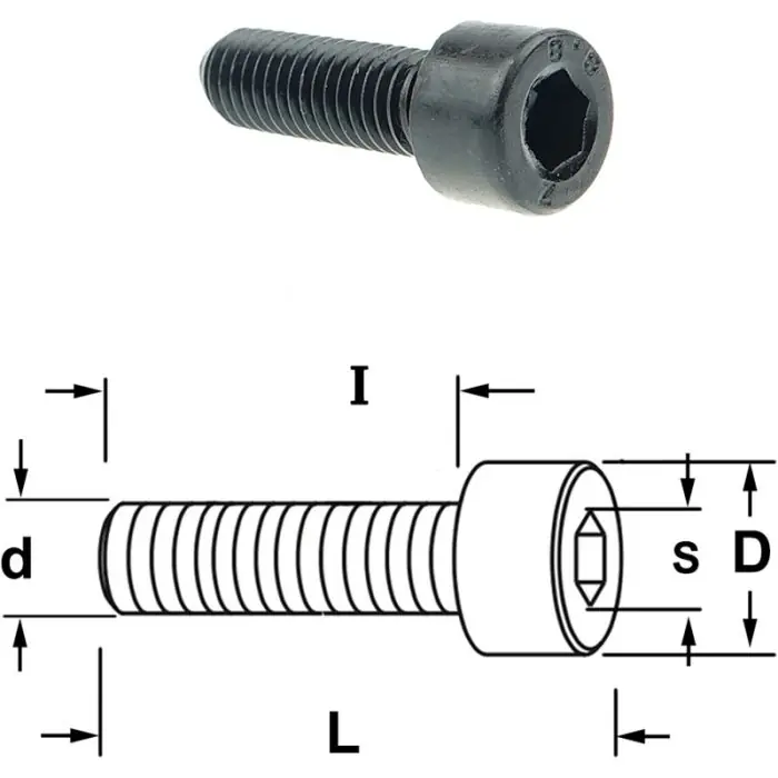 Actie loopt bijna af | CMT - Inbusbout met ronde kop - M8 x 25 mm
