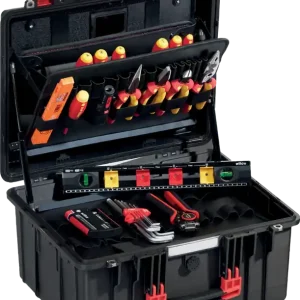 Wiha gereedschapskoffer elektricien XL2 trolley gevuld 9300-70203 60-delig | Beste prijs