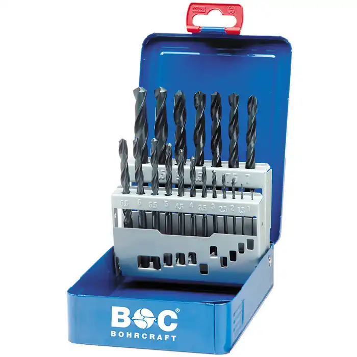 Meest verkocht | Bohrcraft BC borenset M10 DIN 338 HSS Rolgewalst Type N √ò 1,0-10,0x0,5mm, 19-delig