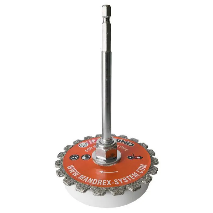 Nieuw - Mandrex EzyGrind buizenzaag groot MEZG002B diamant 90 tot 150mm