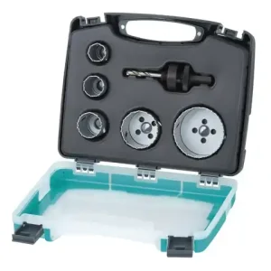 Wolfcraft gatenzaag Bi-metaal voor elektra en sanitair Ø25-68mm 6-delig - Nieuw product