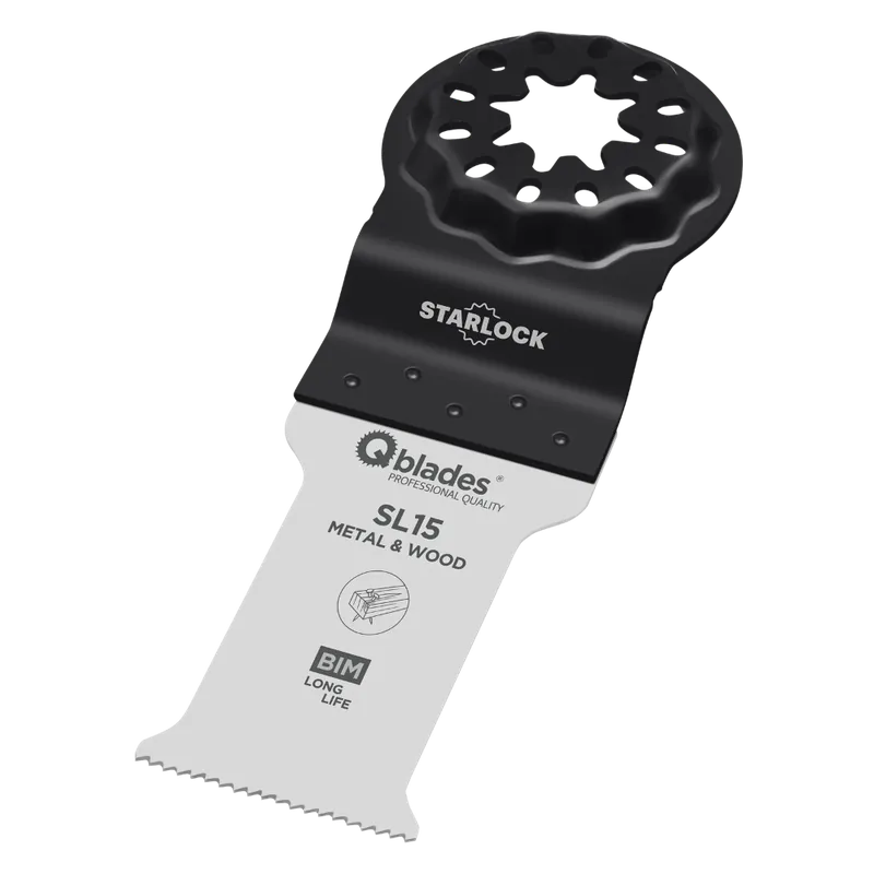 Qblades multitool zaagblad BI-metaal 28x55mm Starlock SL15 - per stuk - Nieuw in de shop