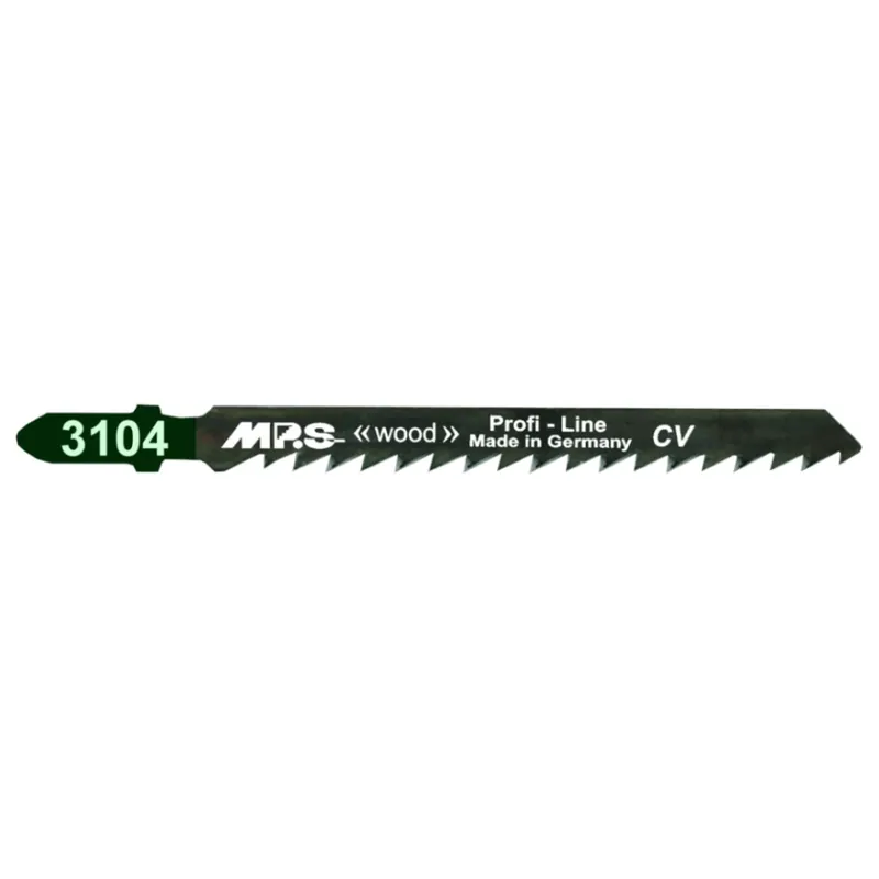 Nieuw binnengekomen - MPS decoupeer zaagblad CrV hout grof Profi Wood Line lengte 100mm TPI 6 - blister van 5 stuks