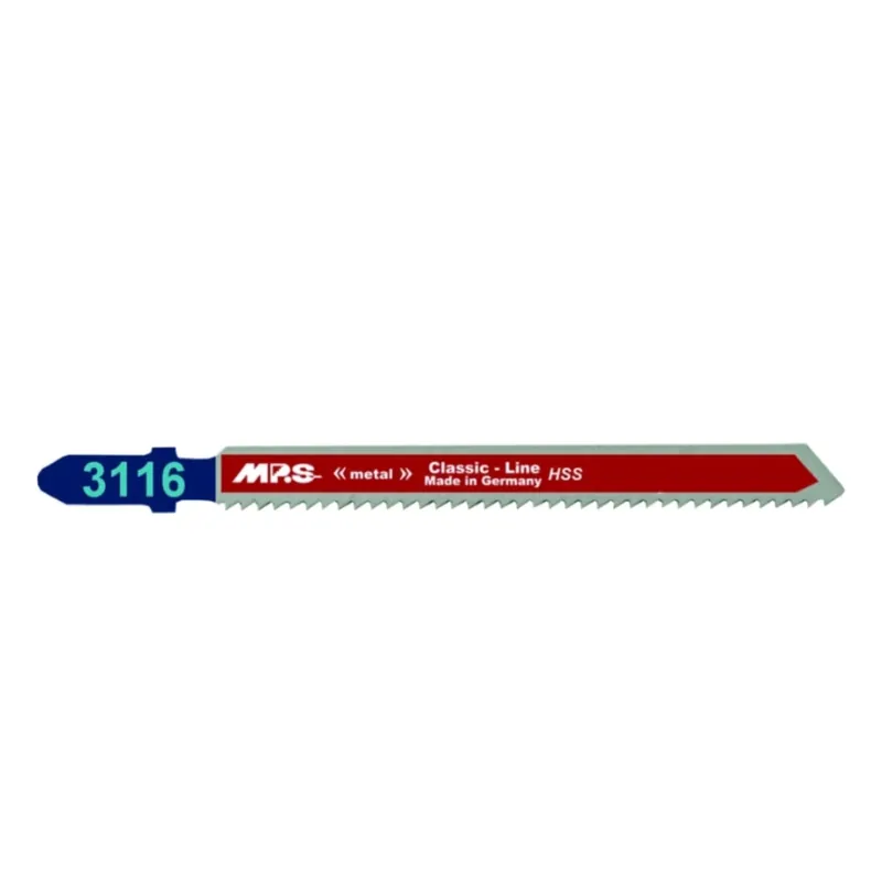 MPS decoupeer zaagblad BiM laminaat fijn Profi Laminate Line lengte 100mm TPI 12 - blister van 5 stuks - Veel gekozen