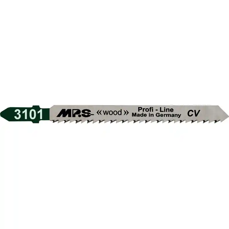 MPS decoupeer zaagblad CrV hout fijn Profi Wood Line lengte 100mm TPI 10 - blister van 5 stuks | Bestelbaar