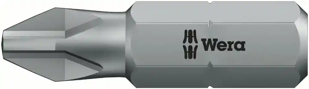 Alleen deze week | Wera schroefbit Phillips PH2 25mm 1/4"