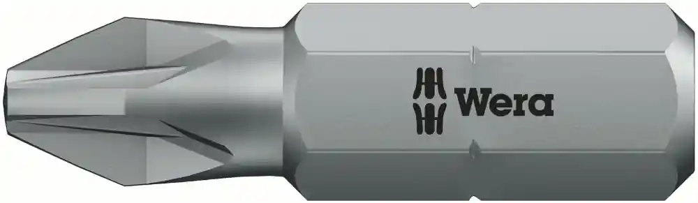 Zojuist toegevoegd - Wera schroefbit Pozidriv PZ2 25mm 1/4"