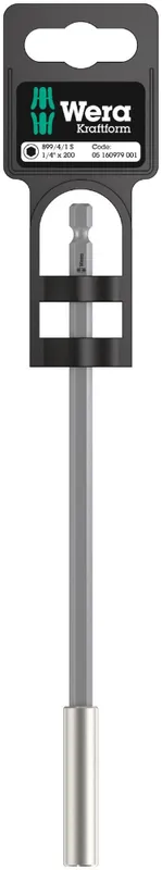 Superprijs - Wera bithouder magnetisch 200mm 1/4" met sterke spanring
