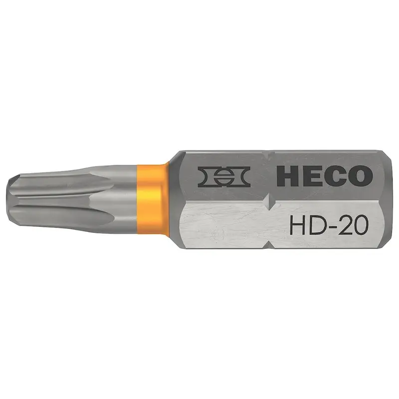 Online bestelbaar - Heco schroefbit Torx T20 25mm 1/4"