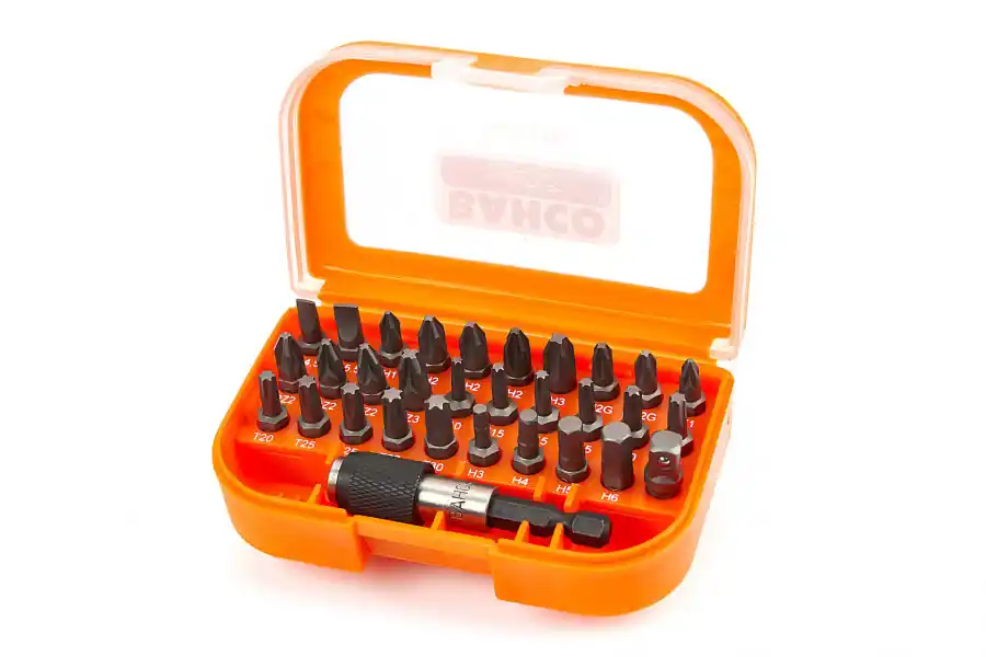 Flitsaanbieding | Bahco bitset 31-delig incl bit houder en adapter