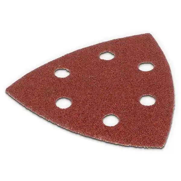 Bestel nu - Kreator schuurpapier driehoek klittenband 3x90mm kaal hout K120 - set van 5 stuks