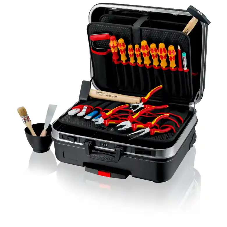 KNIPEX gereedschapskoffer elektro 24-delig - Voordelig