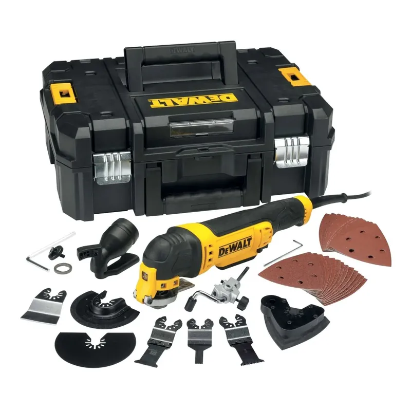 DeWALT multitool met accessoires 300W 230V in TSTAK koffer - Meest verkocht